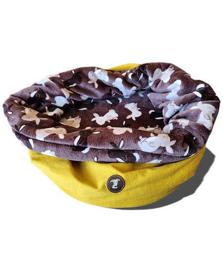 Okker-nyusziks fszek kutyafekhely / dog bed