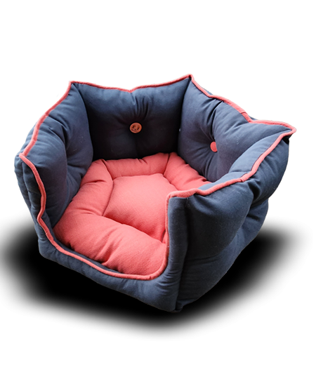 Antracit-koral tszg kutyafekhely / dog bed