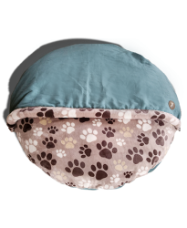 Trkiz-tappancsos fedeles kutyafekhely / dog bed