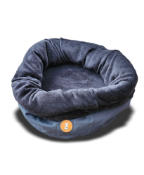 Antracit-fekete fszek kutyafekhely / dog bed