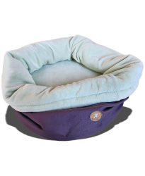 Antracit-kiwizld fszek kutyafekhely / dog bed