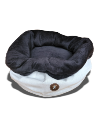 Fehr-fekete fszek kutyafekhely / dog bed