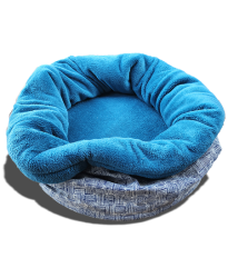 Kk rcsos-petrolkk fszek kutyafekhely / dog bed
