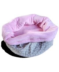 Margarts-rzsaszn fszek kutyafekhely / dog bed