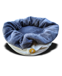 Vajsrga-sttszrke fszek kutyafekhely / dog bed
