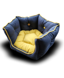 Antracit-okker tszg kutyafekhely / dog bed